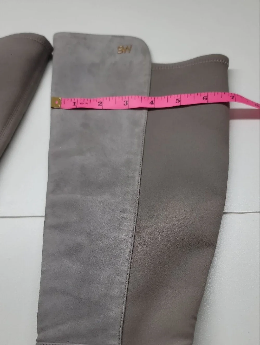 Stuart Weitzman Keelan City Knee High Boot Flannel Size 9